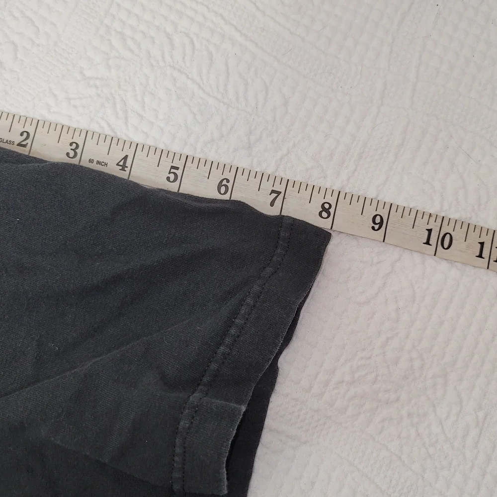 3/625. Alstyle Short Sleeve T-Shirt Black Sz L - Picture 4 of 8